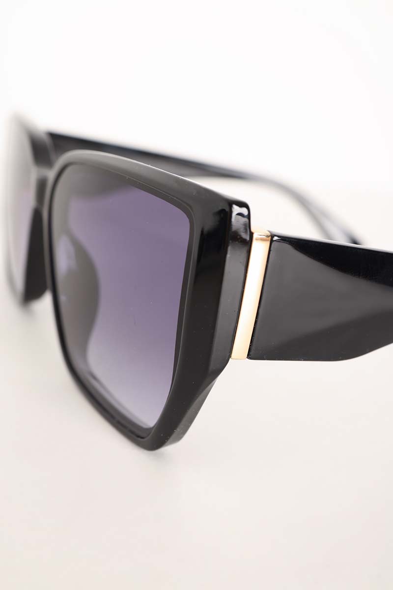 Pentagonal Frame Sunglasses