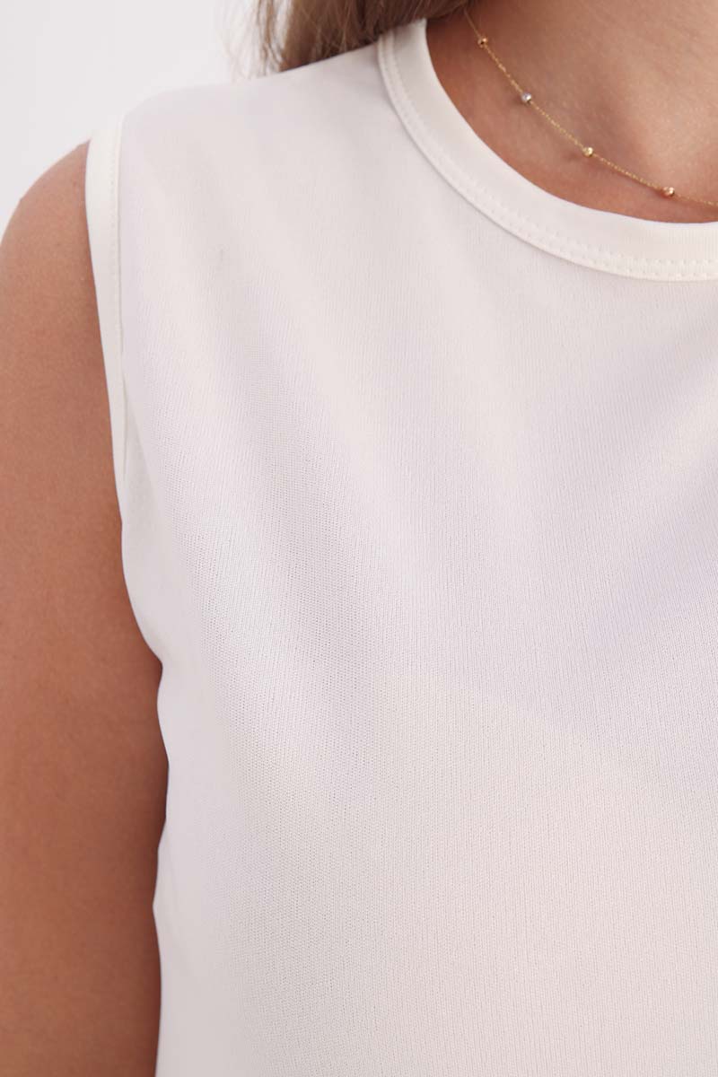 Sleeveless Long Dress Lining 