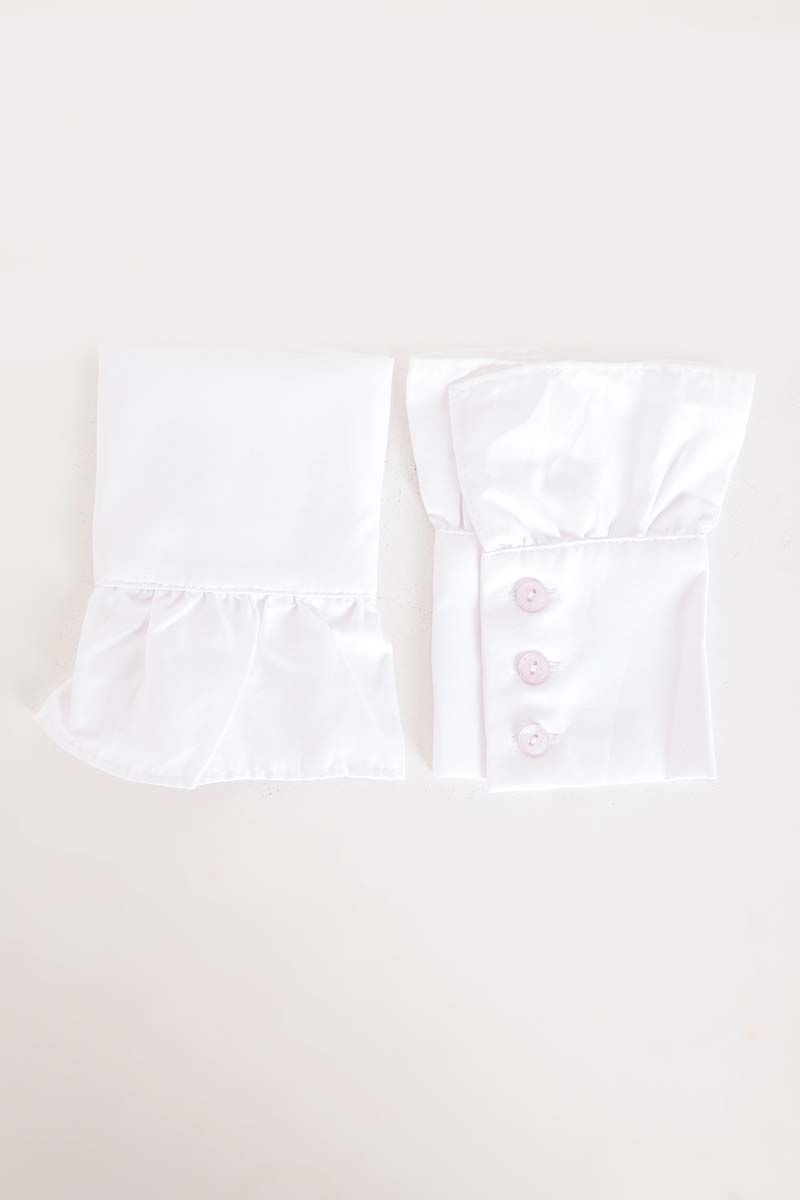 Ruffled Shirt Sleeves