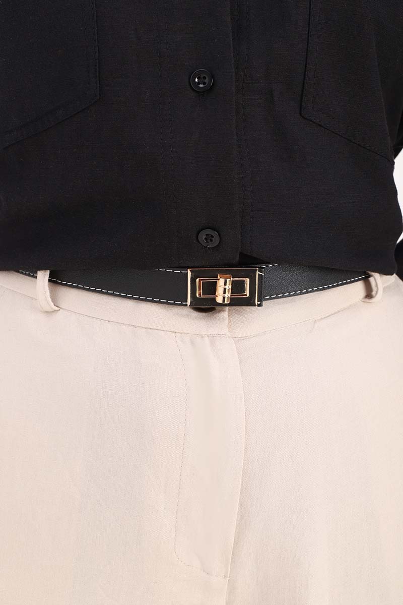 Belt With Lock Mechanism