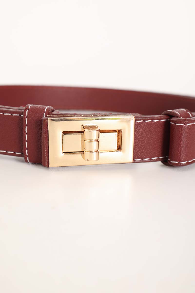 Belt With Lock Mechanism