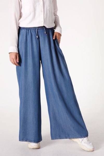 WIDE LEG HIJAB PANTS