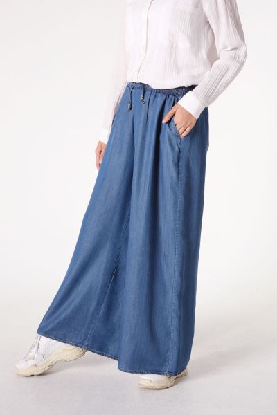 WIDE LEG HIJAB PANTS