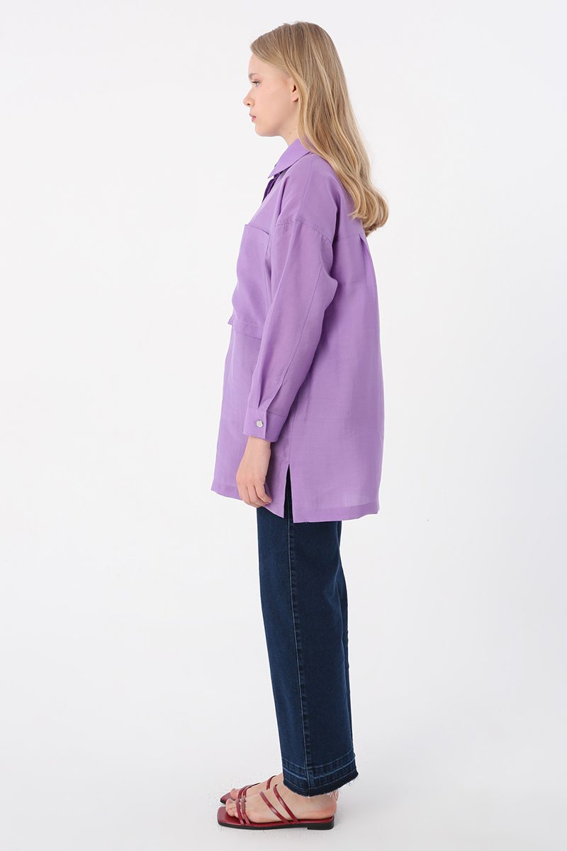 Comfy Comfortable Tencel Shirt Tunic